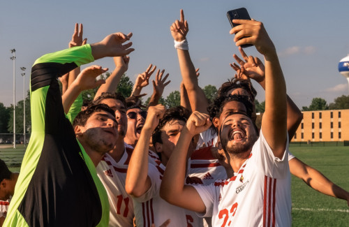 Cardinal Men win Season Opener